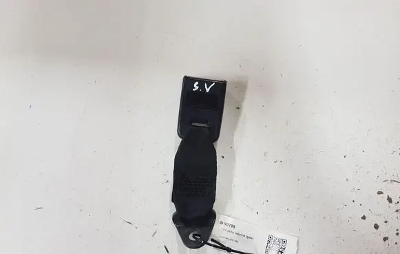 Peugeot 307 Middle seatbelt buckle (rear) EA02921