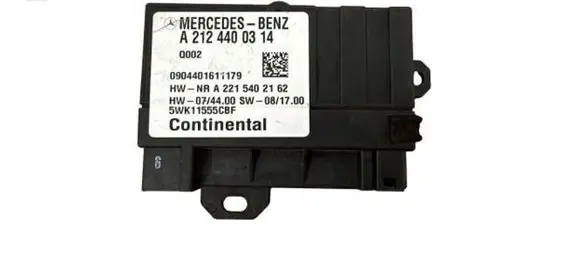 Mercedes-Benz E W212 Fuel injection pump control unit/module A2124400314