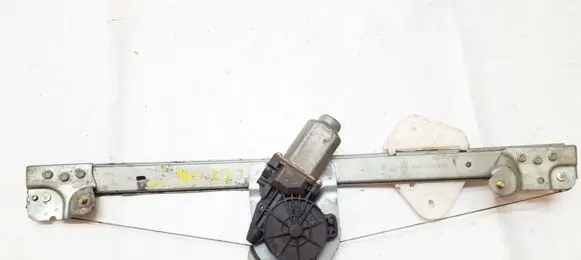 Sliding door window regulator with motor