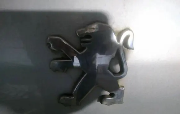 Peugeot 807 Manufacturer badge logo/emblem 