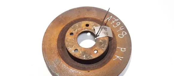 Nissan Murano Z50 Front brake disc ventiliuojamas