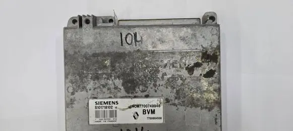 Renault 19 Engine control unit/module 7700749946 S101718102E