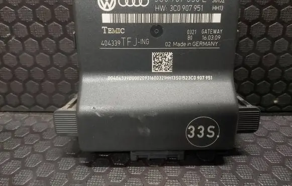 Gateway control module