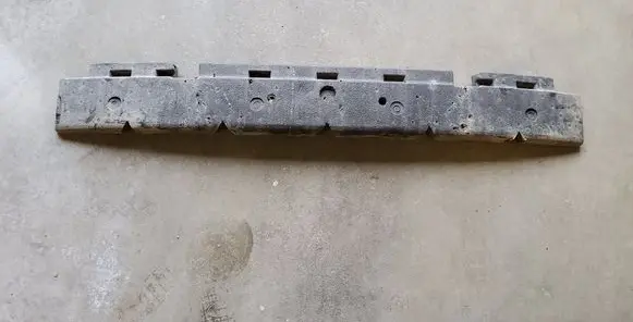Volvo V70 Front bumper foam support bar 9190307