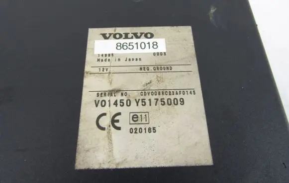 Volvo S80 CD/DVD changer 8651018