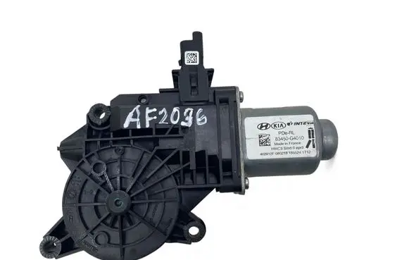 Rear door window regulator motor