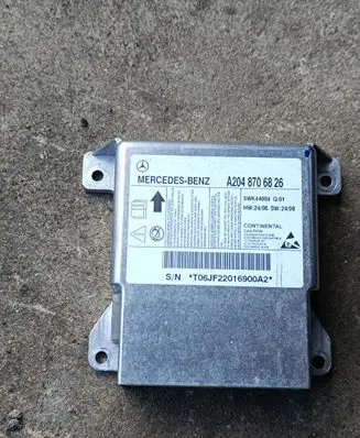 Mercedes-Benz C W204 Airbag control unit/module A2048706826 5WK44004