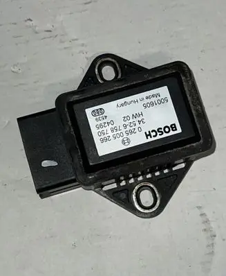 BMW 6 E63 E64 ESP acceleration yaw rate sensor 34526758750 0265005266