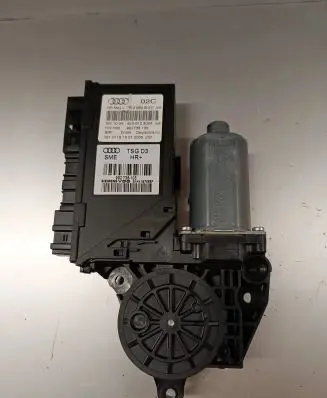 Audi A8 S8 D3 4E Rear door window regulator motor 4E0959802C 982738103 4E0910802A