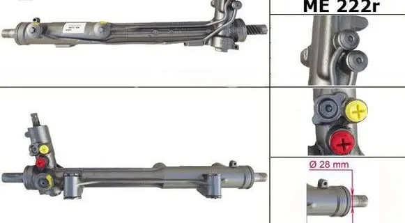 Mercedes-Benz ML W163 Steering rack A1634600725 1634600725