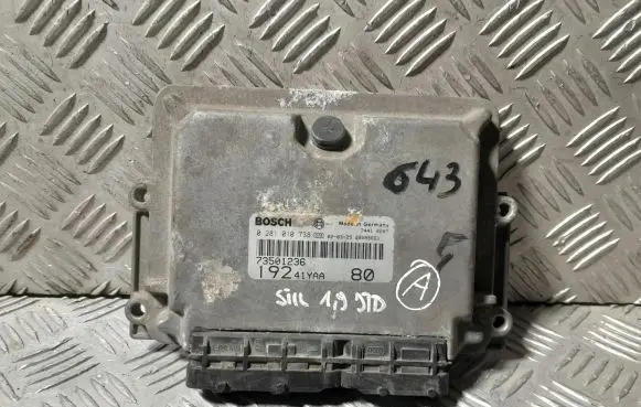 Fiat Stilo Engine control unit/module 0281010738