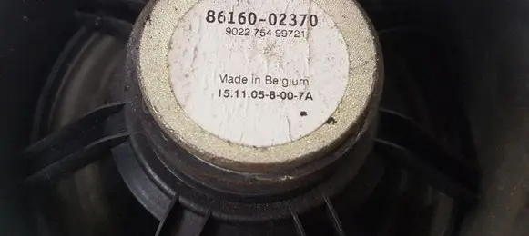 Toyota Avensis T250 Front door speaker 8616002370 902275499721