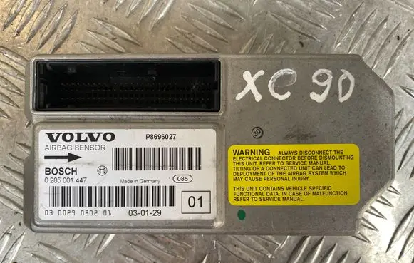 Volvo XC90 Airbag control unit/module P8696027 0285001447 030029030201