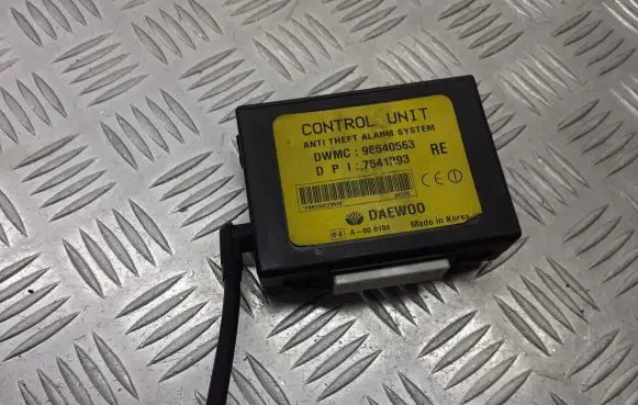Chevrolet Aveo Alarm control unit/module 96540563