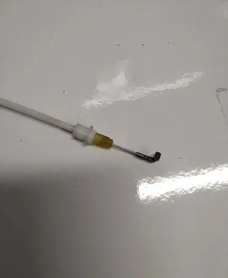 Rear door cable line