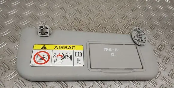 Toyota Yaris Sun visor 