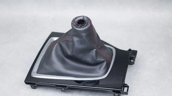 Mazda 3 II Gear lever shifter trim leather/knob B46D64341