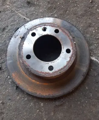 Opel Movano A Rear brake disc