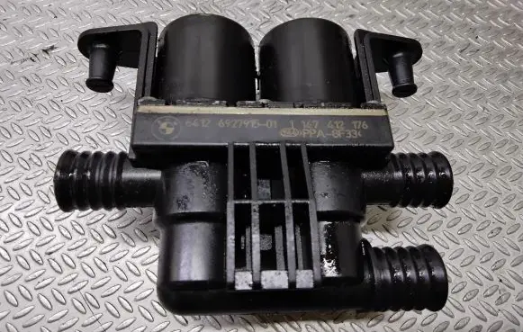 Coolant heater control valve