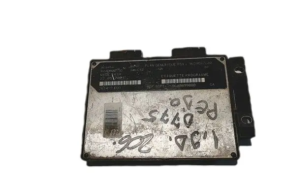 Peugeot 206+ Engine control unit/module 9639587680