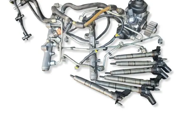 Audi A6 S6 C6 4F Fuel injection system set 059130277BE 0445116023 059130755BK