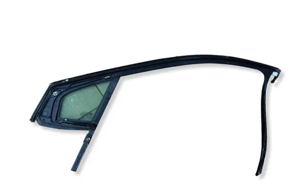 Opel Astra K Rear door window glass E000090 43R000055