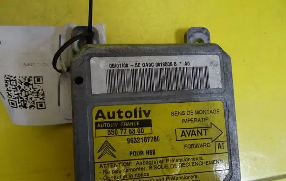 Citroen Xsara Airbag control unit/module 550776300 9632167780