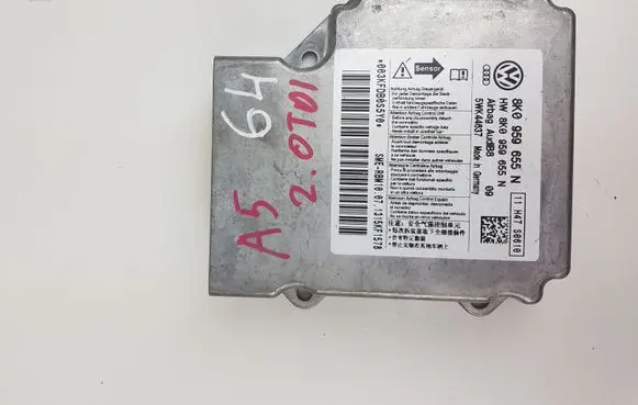 Audi A5 8T 8F Airbag control unit/module 8K0959655N 5WK44637