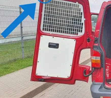 Volkswagen Transporter - Caravelle T5 Loading door lock 