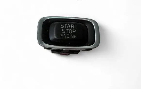 Engine start stop button switch
