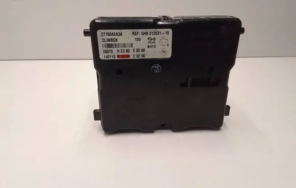 Nissan Qashqai Climate control unit 277604EA3A 19686702 5HB01203110