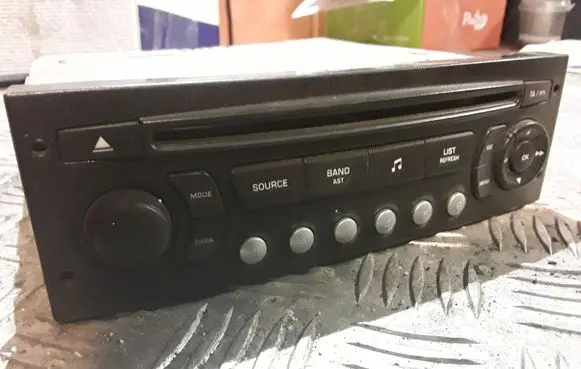 Citroen C4 I Radio/CD/DVD/GPS head unit 9660646877