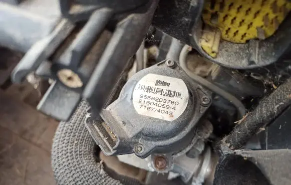 Peugeot 207 EGR valve 9658203780