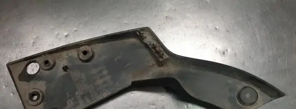 Rear bumper corner part panel trim