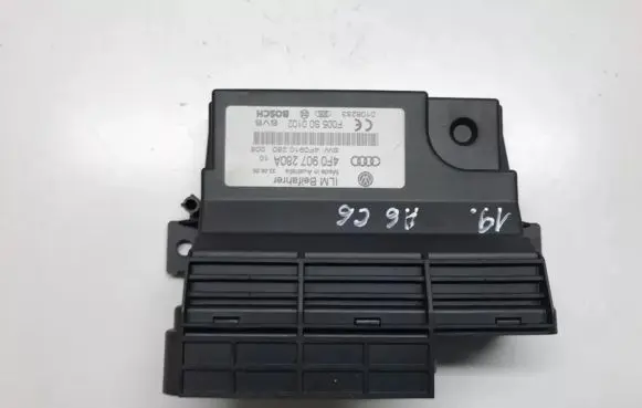 Audi A6 S6 C6 4F Power management control unit 4F0907280A 4F0910280