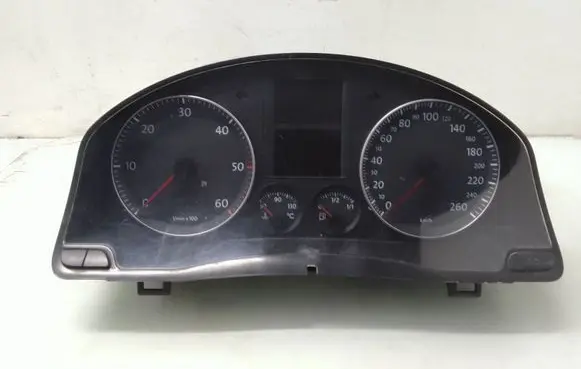 Volkswagen Touran I Speedometer (instrument cluster) A2C53023102