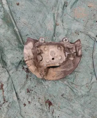 BMW 5 E60 E61 Front wheel hub spindle knuckle 6760953L