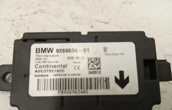 BMW 3 F30 F35 F31 Alarm control unit/module 926963401