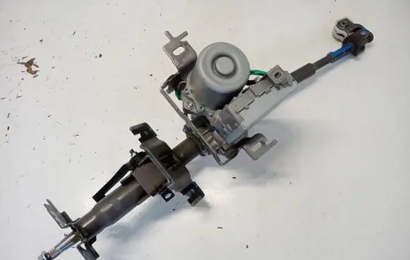 Steering wheel axle