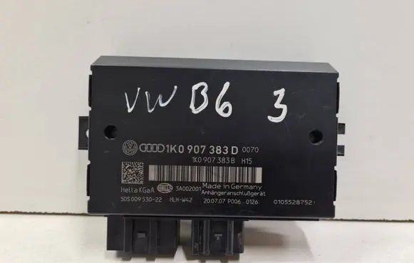 Volkswagen PASSAT B6 Tow bar trailer control unit/module 1K0907383D 5DS00953022