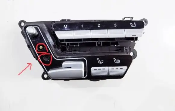 Mercedes-Benz S W221 Seat control switch a2218701851