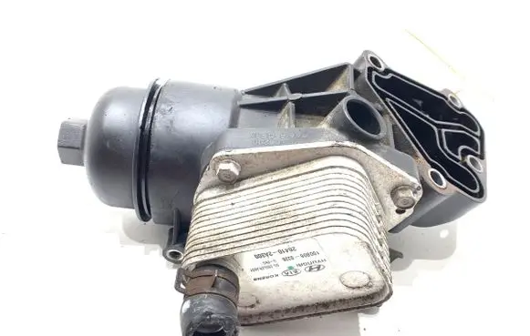Oil filter mounting bracket