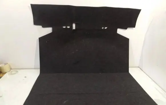 Skoda Fabia Mk2 (5J) Trunk/boot floor carpet liner 