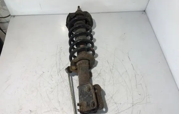 Front shock absorber with coil spring