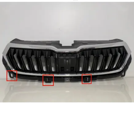 Skoda Karoq Front bumper upper radiator grill 57A853653G 57A853343B