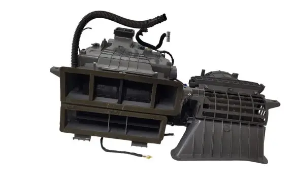 Interior heater climate box assembly