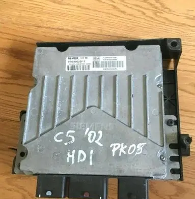 Citroen C5 Engine control unit/module 5WS40022FT SW9646529680 HW9644302380