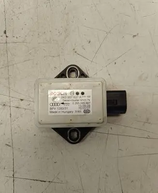 Audi A4 S4 B8 8K ESP acceleration yaw rate sensor 8K0907637A 0265005667 7010727