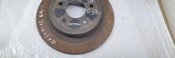 Nissan Qashqai Rear brake disc