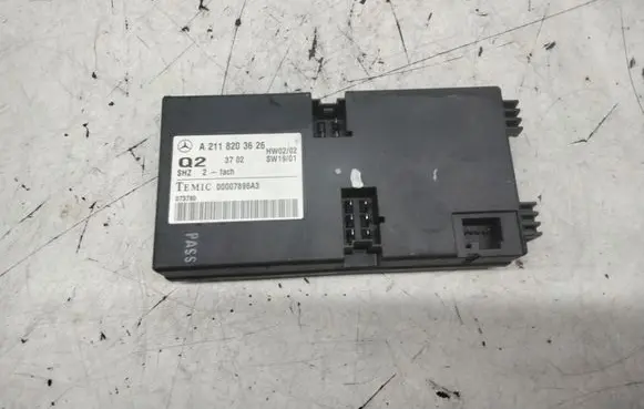 Seat control module